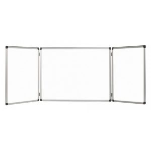 БЯЛА ДЪСКА С КРИЛА И АЛУМИНИЕВА РАМКА 120×240/120х480 см