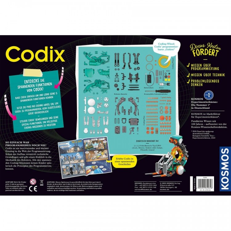 НАПРАВИ И ПРОГРАМИРАЙ РОБОТ CODIX - Image 2