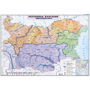 ХИДРОГРАФСКА КАРТА НА БЪЛГАРИЯ