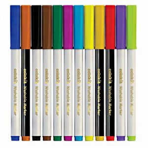ФЛУМАСТЕРИ COLOKIT SWM-C01 12 ЦВЯТА ИЗМИВАЩИ СЕ