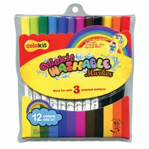 ФЛУМАСТЕРИ COLOKIT SWM-C01 12 ЦВЯТА ИЗМИВАЩИ СЕ