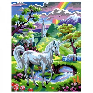 РИСУВАНЕ ПО НОМЕРА – ЕДНОРОГ