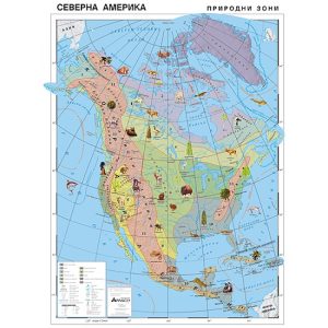 СЕВЕРНА АМЕРИКА – ПРИРОДОГЕОГРАФСКИ ЗОНИ