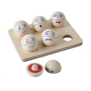 ДЪРВЕНА ИГРА – ЕМОЦИИ – КОМБИНАЦИИ ОТ 6 ТОПКИ HED
