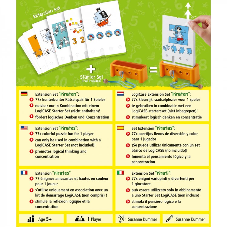 ДОПЪЛВАЩ КОМПЛЕКТ КАРТИ LOGICASE - ПИРАТИ - Image 3