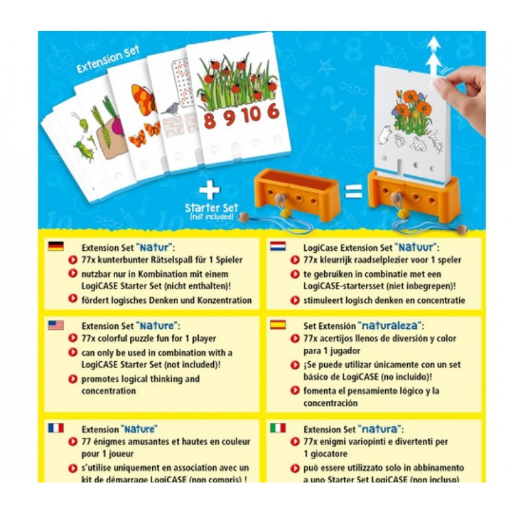 ДОПЪЛВАЩ КОМПЛЕКТ КАРТИ LOGICASE - ПРИРОДА - Image 3